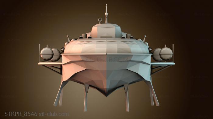 Статуэтки упрощенные Корабль метеор