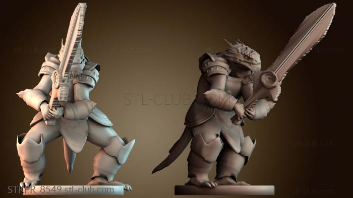 Статуэтки упрощенные Сканирование меча Драконорождённого