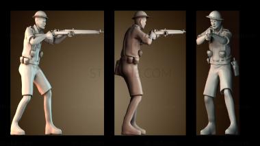 3D модель Войска пустыни (STL)