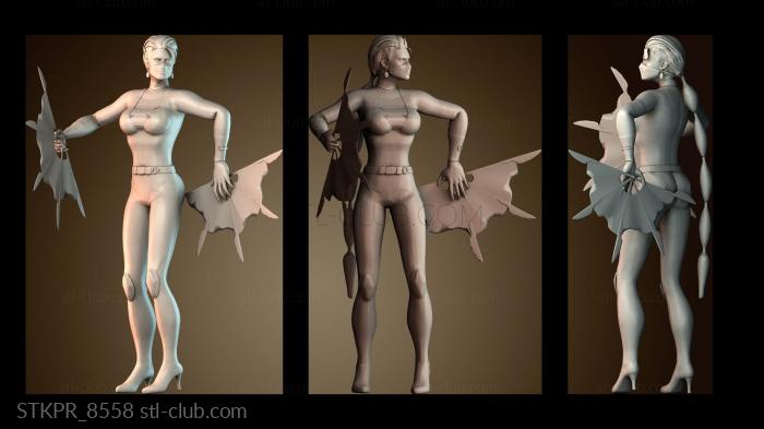 Статуэтки упрощенные Мисс Китана