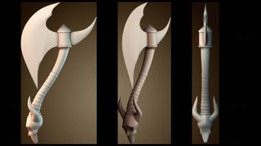 3D модель Боевой топор (STL)