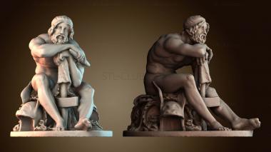 3D модель Статуя Тора (STL)