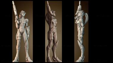 3D модель Мисс вдоводел игра (STL)