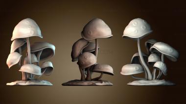 3D модель Грибы (STL)