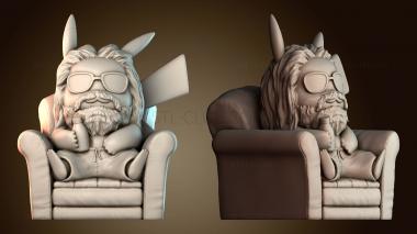 3D модель Пикачу x Тор (STL)