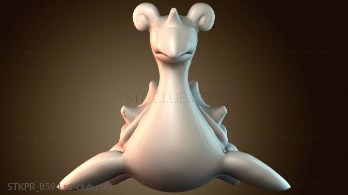 Статуэтки упрощенные Lapras pokemom