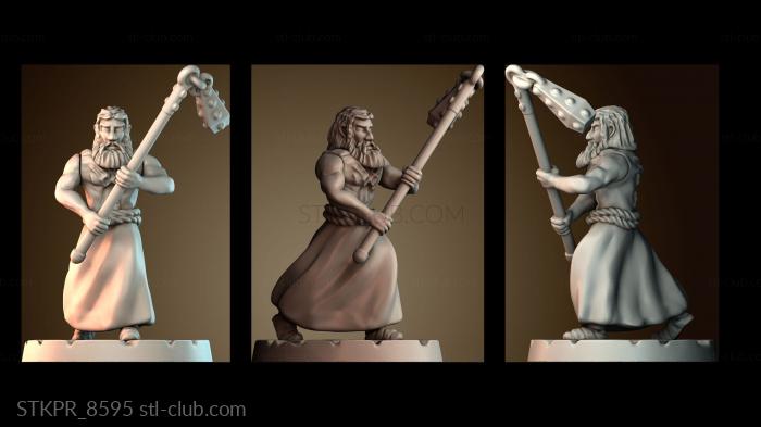 Статуэтки упрощенные Флагеллант человек