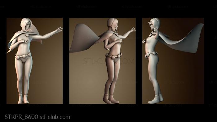 Статуэтки упрощенные Мисс Рэйвен юные титаны