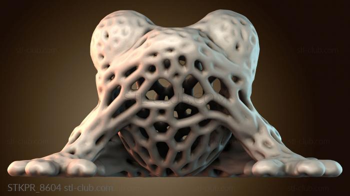 Статуэтки упрощенные Дырявая лягушка