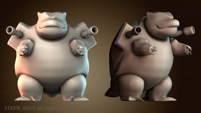 Статуэтки упрощенные Бластойз покемон