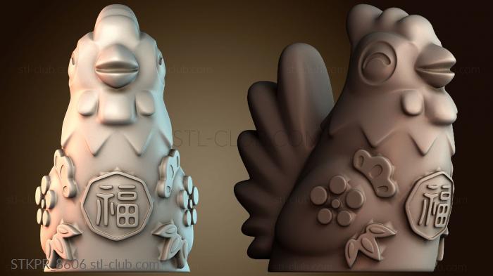 Статуэтки упрощенные Петух