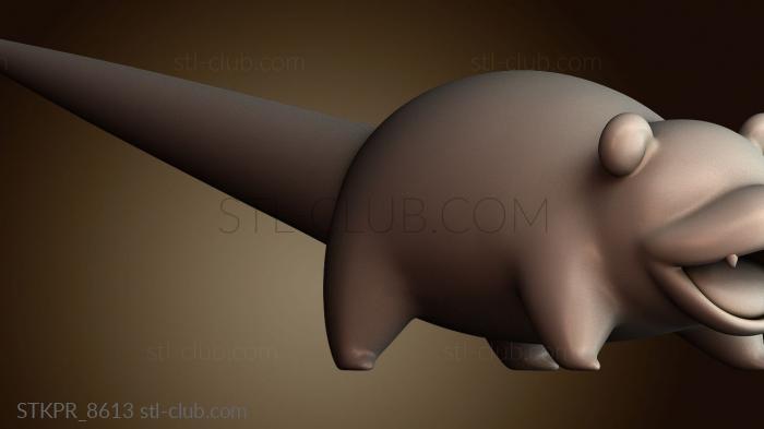 Статуэтки упрощенные Slowpoke покемон