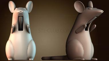 3D модель Кусачая крыса (STL)
