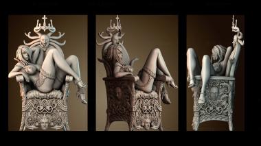 3D модель Мисс Симона (STL)