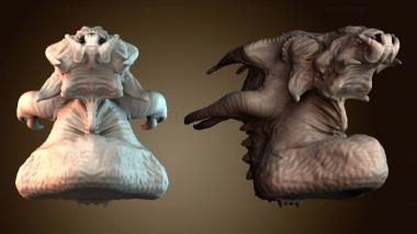 3D модель Странный дракон (STL)