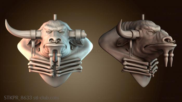 Статуэтки упрощенные Niutouren head