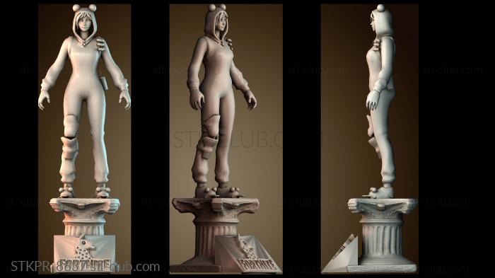 Статуэтки упрощенные Мисс Onesie Fortnite