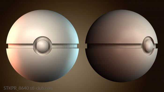 Статуэтки упрощенные Покемон мяч