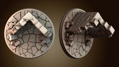 3D модель Угол руин (STL)