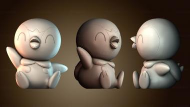 3D модель Пиплап Покемон (STL)