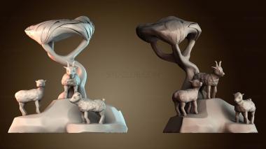 3D модель База Сан Ян Кай Тай (STL)