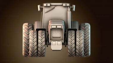 3D модель Деревенский трактор (STL)