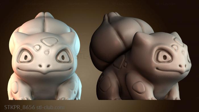 Статуэтки упрощенные Бульбазавр покемон