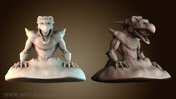 Статуэтки упрощенные Подводный дракон