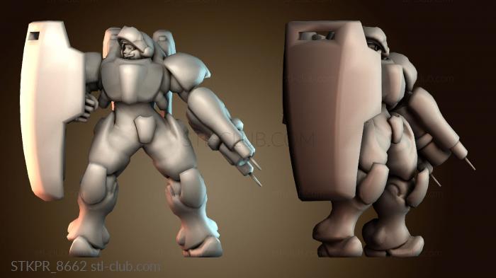 Статуэтки упрощенные Лейтенант Моралес Медик