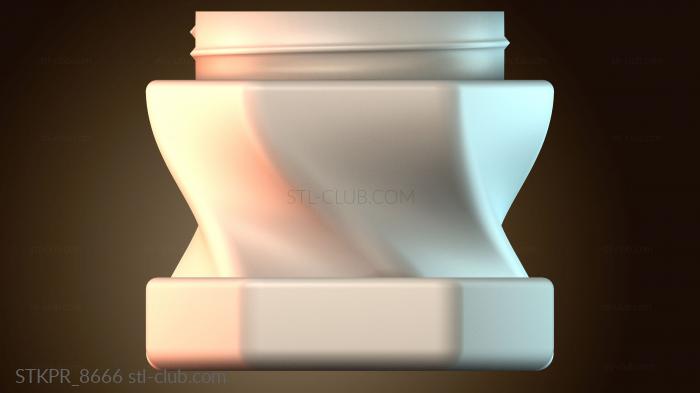 Статуэтки упрощенные Скрученная бутылка