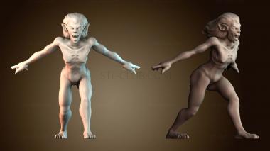 3D модель Женщина вампир (STL)