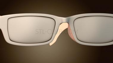 3D модель Стильные очки (STL)