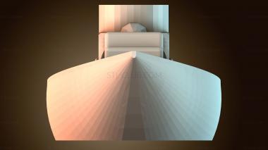 3D модель Игрушечный корабль (STL)