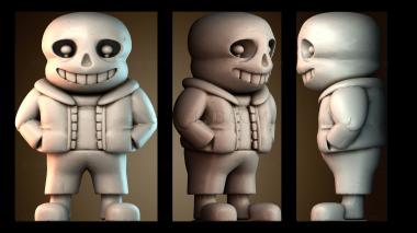 3D модель Undertale sans (STL)