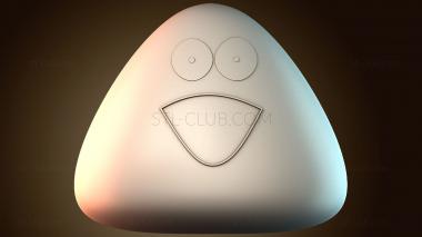 3D модель Smile POU (STL)