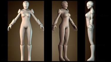 3D модель Мисс Трини Кван (STL)