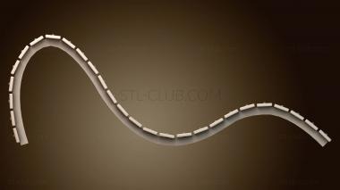 3D модель Шезлонг (STL)