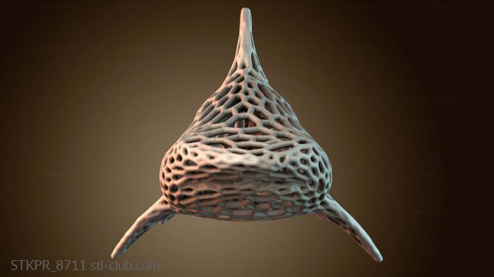 Статуэтки упрощенные Акула Вороного