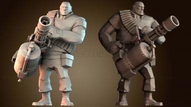 3D модель Сообщество Тяжелая стратегия (STL)