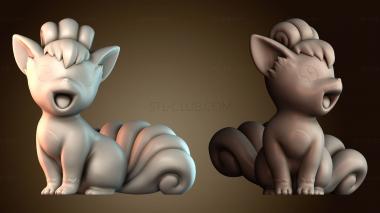 3D модель Вульпикс Покемон (STL)