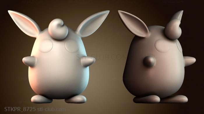 Статуэтки упрощенные Wigglytuff покемон