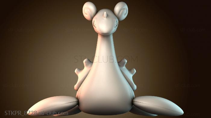 Статуэтки упрощенные Починенный лапрас покемон