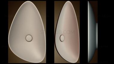 3D модель Раковина в форме риса (STL)