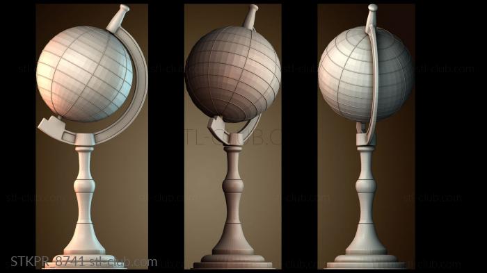 Статуэтки упрощенные земного шара