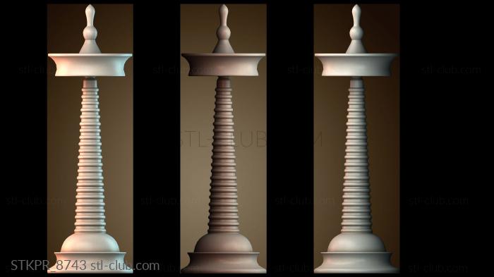 Статуэтки упрощенные Лампа Керала Традиционная лампа Вилаку