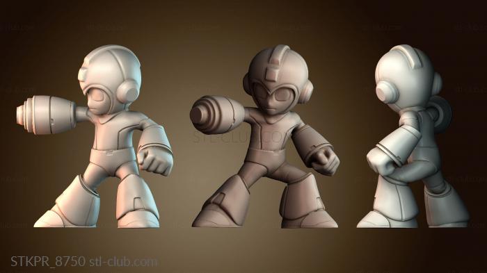 Статуэтки упрощенные Мегамен