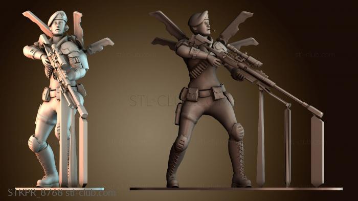 Статуэтки упрощенные Val из Evolve