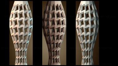 3D модель Угловая ваза (STL)