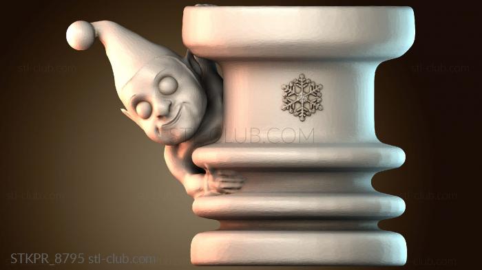 Статуэтки упрощенные Подлый эльф держатель