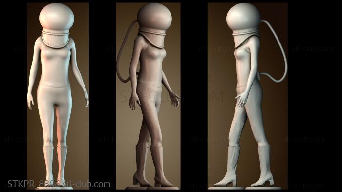 Статуэтки упрощенные Broken Bells — Межгалактическая девушка